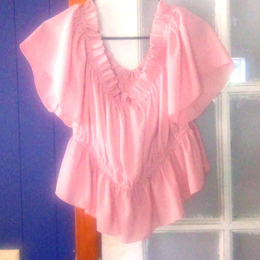 Pinkish blouse only been worn once